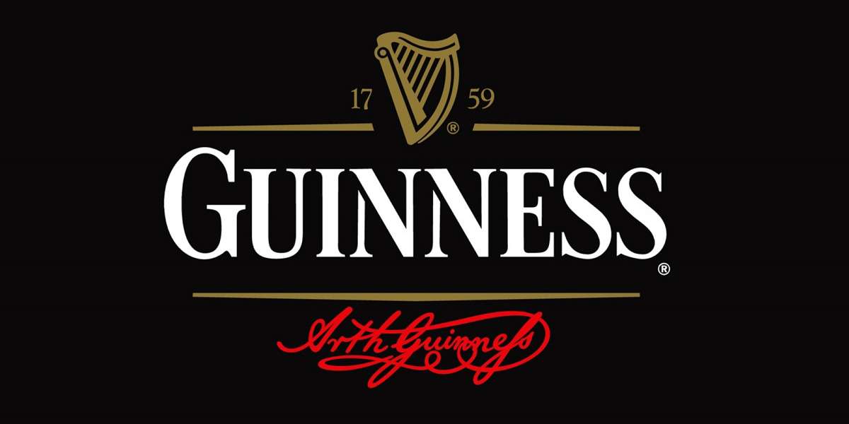 Guinness Logo mit Unterschrift