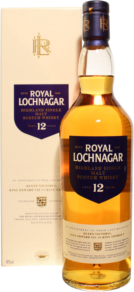 Royal Lochnagar Whisky Highland Single Malt 12 Jahre in der Flasche
