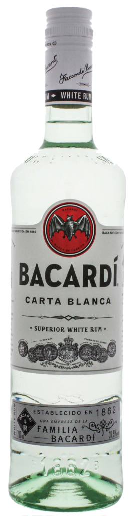 Bacardi Carta Blanca 37,5% vol Flasche