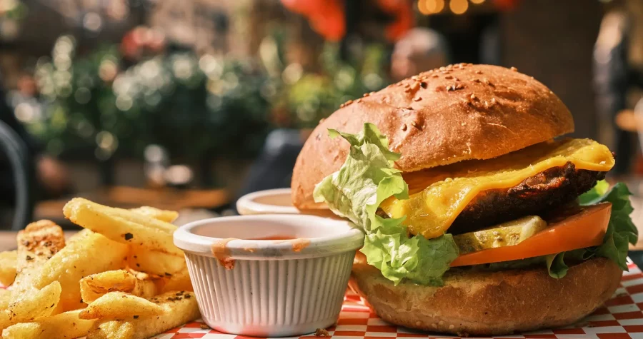 Fast Food Burger Guinness