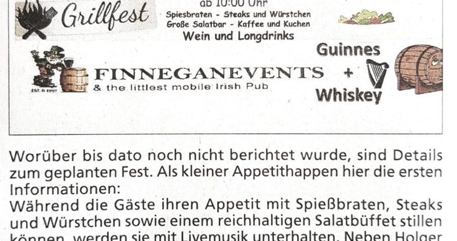 50 Jahre Vereinsheim Liederkranz – Angrillen am Vatertag in Bad Soden-Salmünster (09.05.2025)