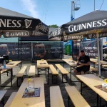 Mobiler Biergarten Cocktails Guinness