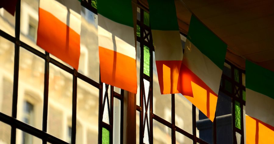 Interior of Irish Pub