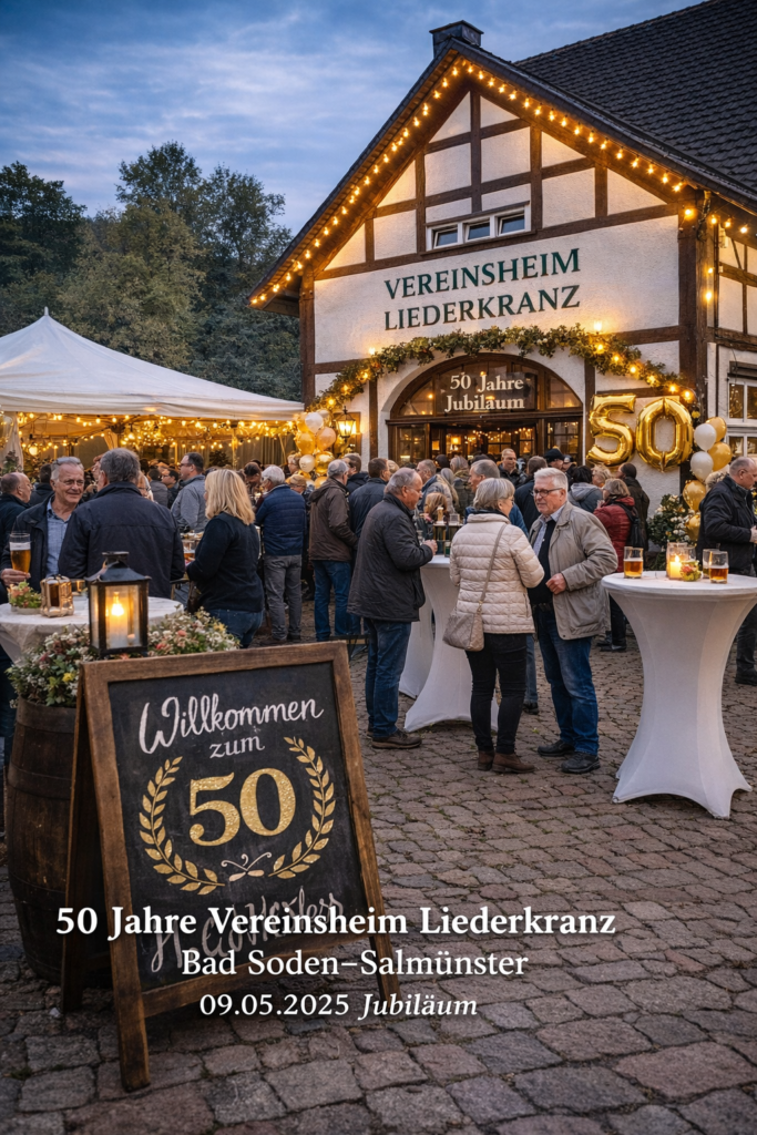 50 Jahre Vereinsheim Bad Soden Salmünster Jubiläum