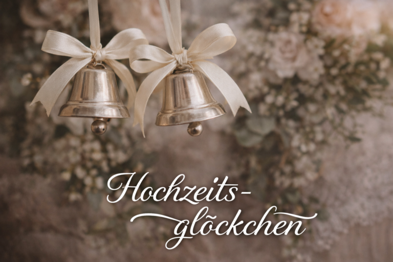 Endlich läuten die Hochzeitsglöckchen