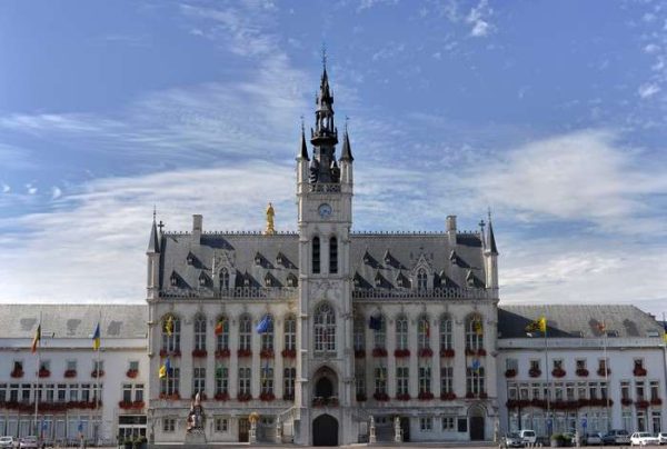 St. Niklaas Rathaus in Belgien